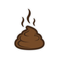 Stickers - Cute Poop | Custom Stickers | Laptop Stickers
