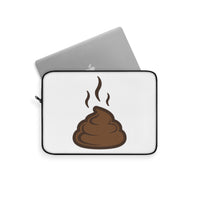 Laptop sleeve - Cute poop | Personalized gift | Custom personalized