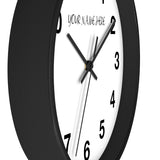 Custom Name Wall clock