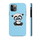 iPhone 11 pro max cases - Baby blue color sew panda | iPhone cases mate tough