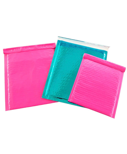 Bubble Mailer Mix Match Padded Envelopes Variety of Colors