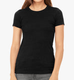 Women solid printed tee Women t-shirt Tee for women