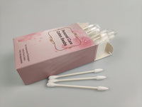 Cotton swabs with individual packaging Q tips box