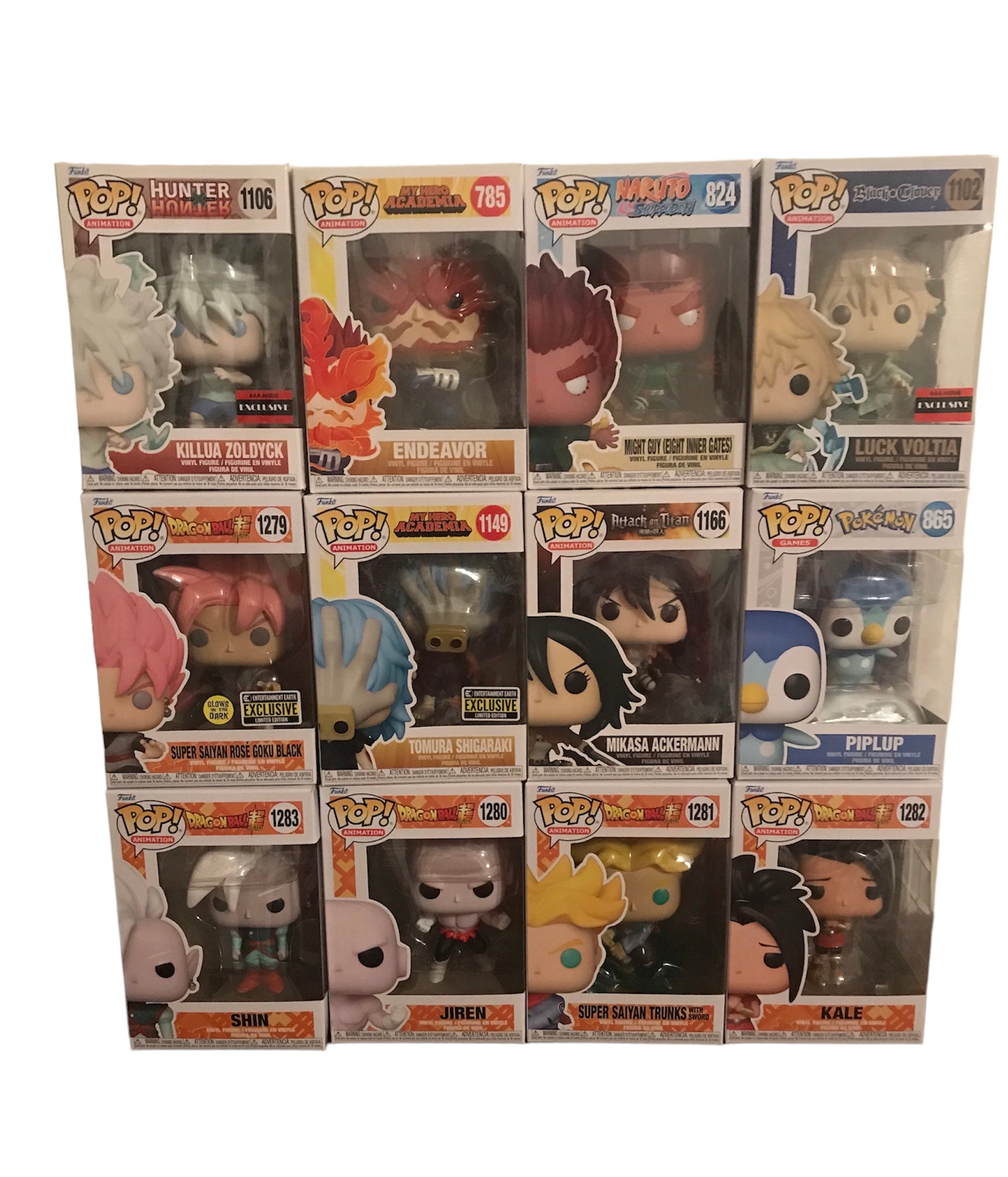 Funko on sale Pop bundle anime lot