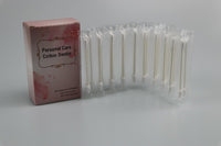 Cotton swabs with individual packaging Q tips box