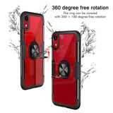 For iPhone x / xs / xr / xs Max Case Shockproof Protective Ring Cover