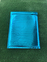 Bubble Mailers 8.5x11 Padded Envelopes Metallic Teal Quantity 5