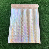 Bubble Mailers 8.5 x 11 Padded Envelopes 15 Qty Holographic