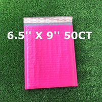 Bubble Mailers 6.5 x 9 Padded Envelopes 50 CT Pink
