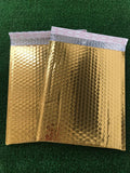 Bubble Mailers Metallic Gold Shipping Bags