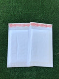Bubble Mailers 4.25 x 7 Padded Envelopes White Color Quantity 43