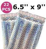 Bubble Mailers 6.5 x 9 Padded Envelopes Holographic Quantity 22
