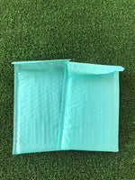 Kraft Bubble Mailer Padded Envelope Mailer Bubbles with hot pink, blue and teal
