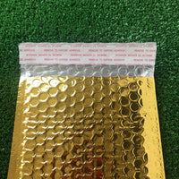 Bubble Mailers 5 x 9 Padded Envelopes Gold Color 50 Quantities