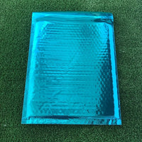 Bubble Mailers 8.5 x 11 Padded Envelopes 50 Quantity Teal Blue Color