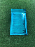 Bubble Mailers 5 x 9 Padded Envelopes Metallic Teal Quantity 25