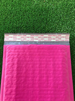 Kraft Bubble Mailer Padded Envelope Mailer Bubbles with hot pink, blue and teal