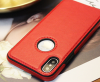 For Apple iPhone XS MAX SLIM Luxury Leather Case Cover iPhone XS iPhone 11
