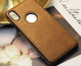 For Apple iPhone XS MAX SLIM Luxury Leather Case Cover iPhone XS iPhone 11