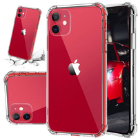 For iPhone 12 / 12 mini / 12 pro / 12 pro max case Hybrid Shockproof Thin Clear Case
